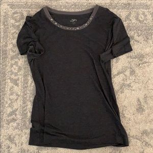 Loft Gem lined neckline top